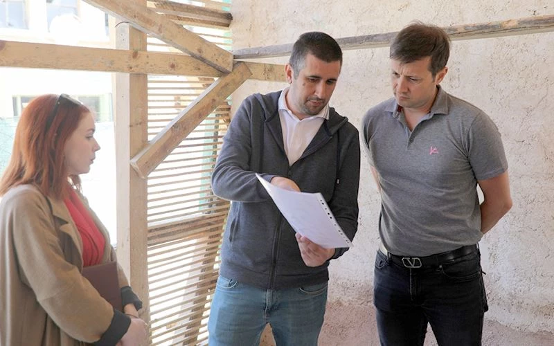 CELAL BEY MESCİDİ’NDE İNCELEMELERDE BULUNDU