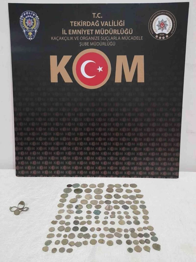 TARİHİ ESER OPERASYONU: 138 PARÇA ELE GEÇİRİLDİ