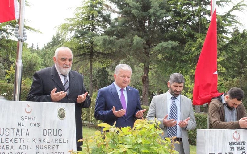 KAYMAKAM MURAT DURU ŞEHİTLİĞİ ZİYARET ETTİ