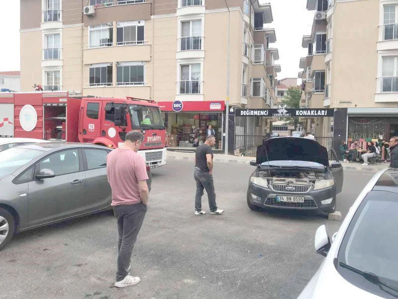 YILAN OTOMOBİLİN MOTORUNA GİRDİ