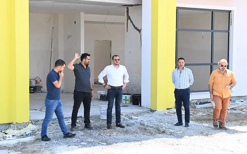 AYDOĞDU MAHALLESİ GENÇLİK MERKEZİ HİZMETE GİRMEK İÇİN GÜN SAYIYOR