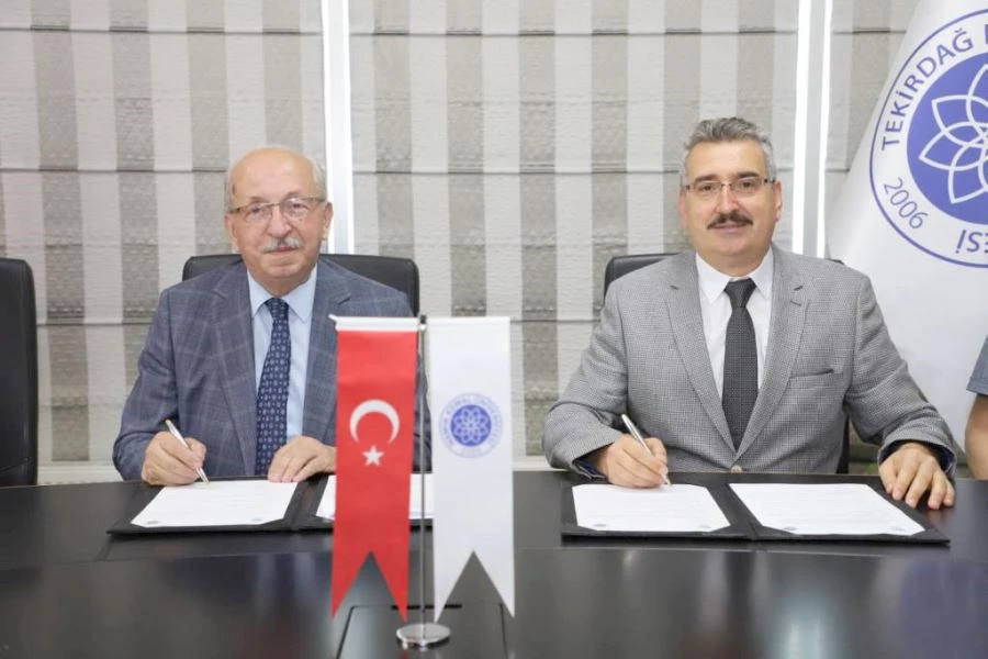 BAŞKAN ALBAYRAK REKTÖR ŞAHİN İLE İŞBİRLİĞİNE İMZA ATTI