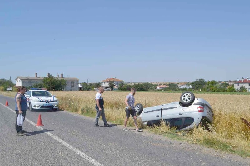 OTOMOBİL YAYAYA ÇARPTI