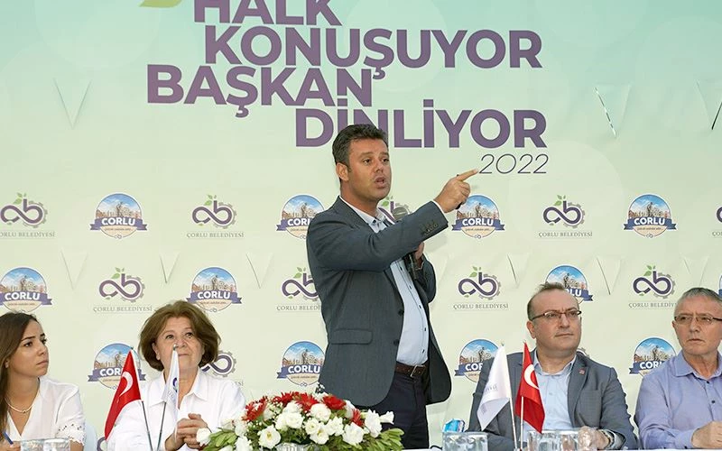 HALK KONUŞUYOR BAŞKAN DİNLİYOR