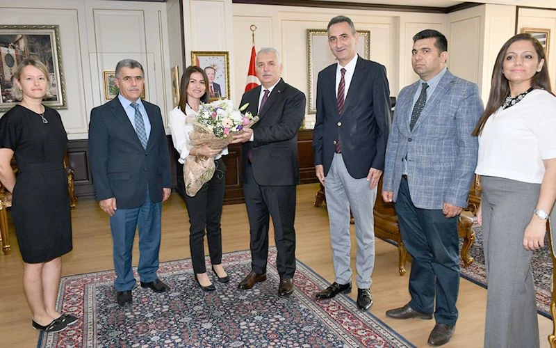 DÜNYA NÜFUS GÜNÜ’NDE VALİ YILDIRIM’A ZİYARET