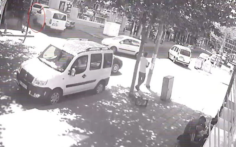 YAŞLI ADAMIN KAZA GÖRÜNTÜLERİ!