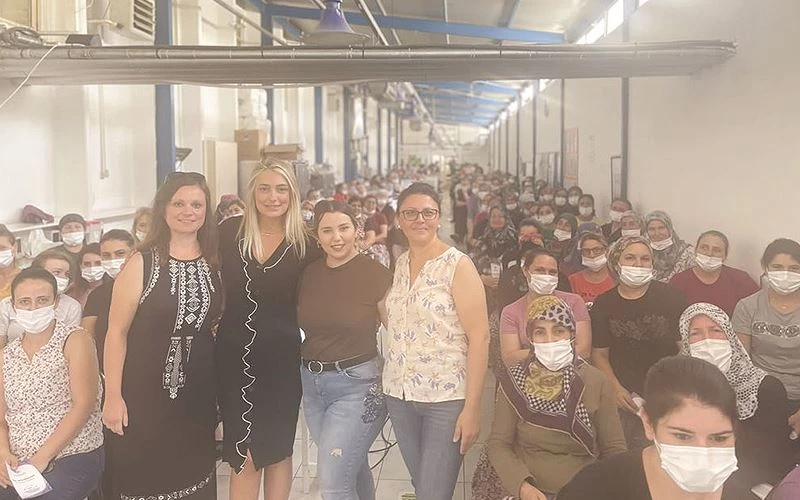 KADINA YÖNELİK ŞİDDET VE TOPLUMSAL CİNSİYET EŞİTLİĞİ EĞİTİMİ GERÇEKLEŞTİRİLDİ