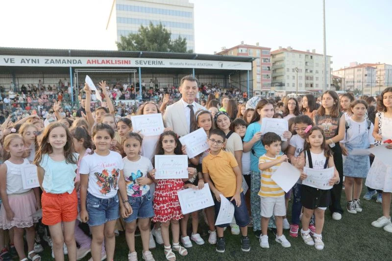 KAPAKLI’DA YAZ SPOR OKULLARI TAMAMLANDI