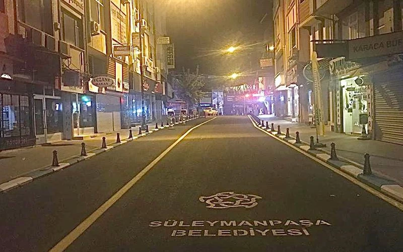 PEŞTEMALCI CADDESİ YENİLENDİ!