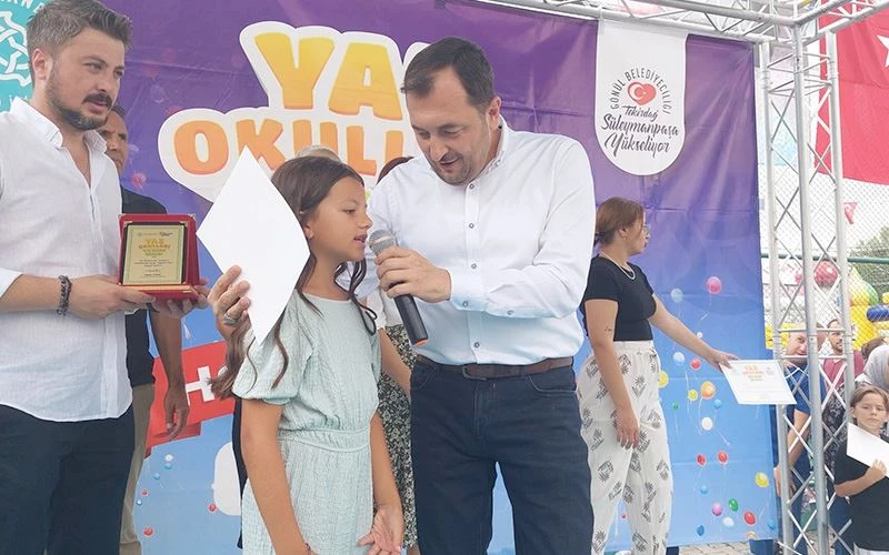 YAZ OKULU ÖĞRENCİLERİ MEZUN OLDU! 