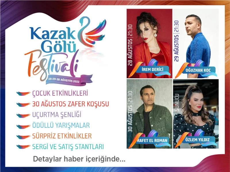 KAZAK GÖLÜ ÜÇÜNCÜ FESTİVALE HAZIRLANIYOR