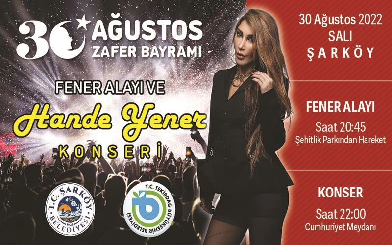 BÜYÜKŞEHİR’DEN ZAFER BAYRAMI KONSERİ