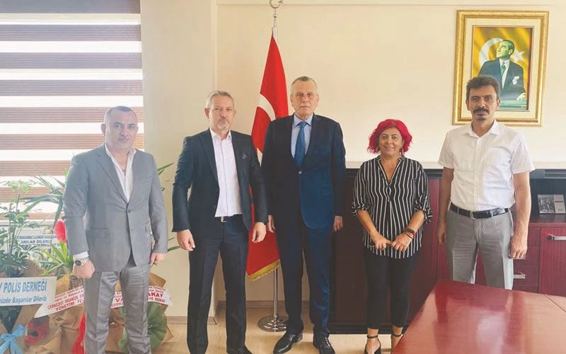 POLİS DERNEĞİ’NDEN KAYMAKAM GÜNLÜ’YE HAYIRLI OLSUN