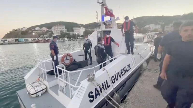 DENİZDE KAYBOLAN ŞAHSIN CESEDİNE ULAŞILDI