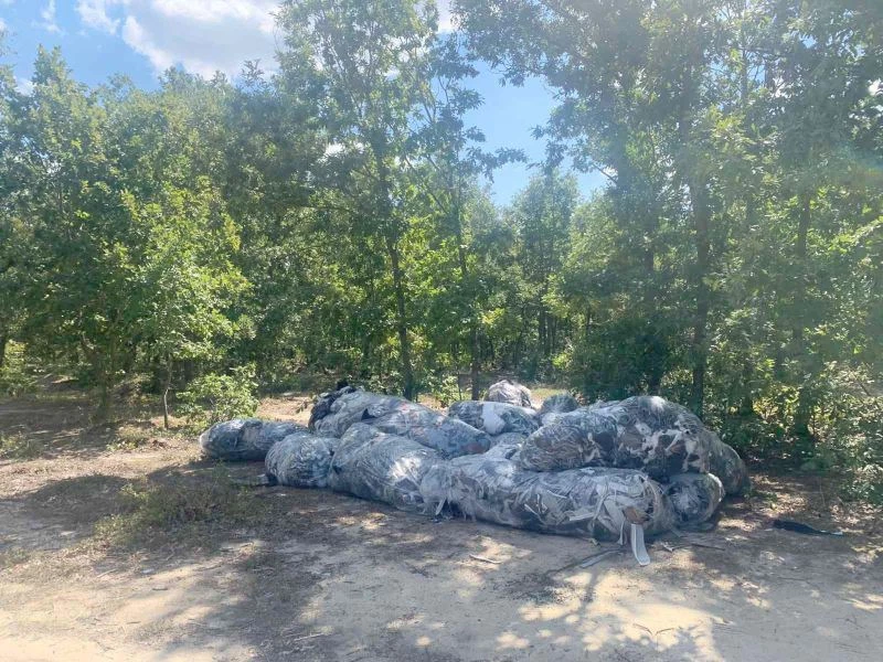 TEKSTİL ATIKLARINI DOĞAYA BIRAKANLARA 489 BİN TL CEZA