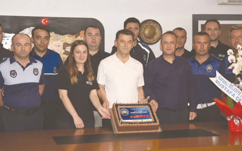 KAPAKLI ZABITA HAFTASI’NI KUTLADI