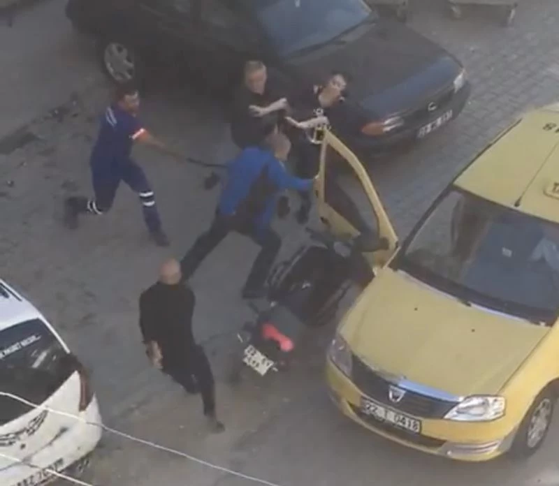 MOTORLA ÇARPIP SOPAYLA VURDU