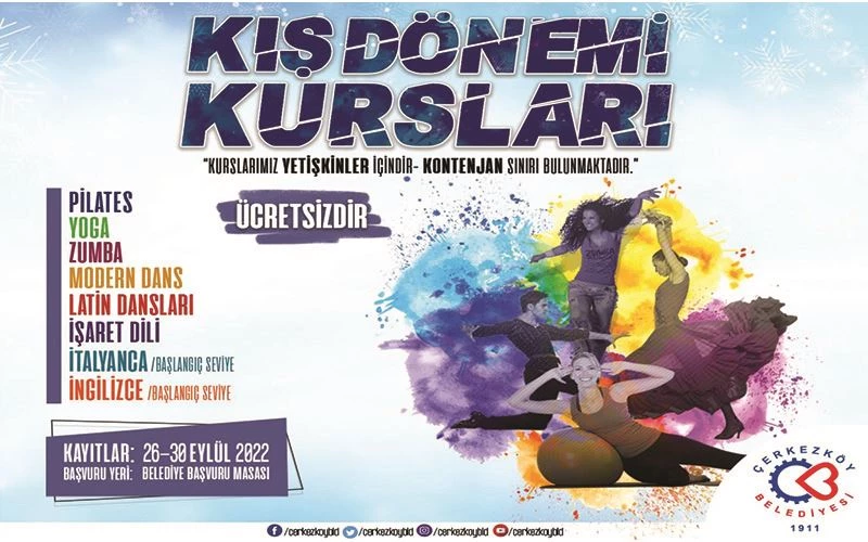 KIŞ SPOR KURSLARI KAYITLARI BAŞLIYOR