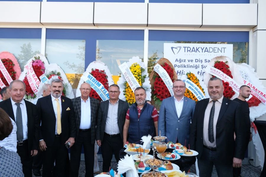 ÇTSO BAŞKAN ADAYI AHMET ÇETİN TRAKYADENT’İN AÇILIŞINA KATILDI