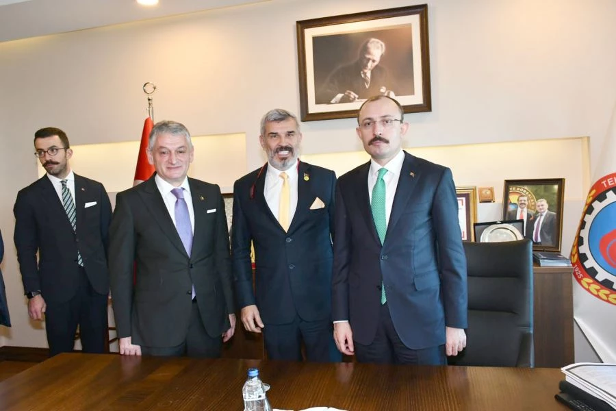 TİCARET BAKANI MUŞ’TAN AHMET ÇETİN’E BAŞARILAR DİLEĞİ