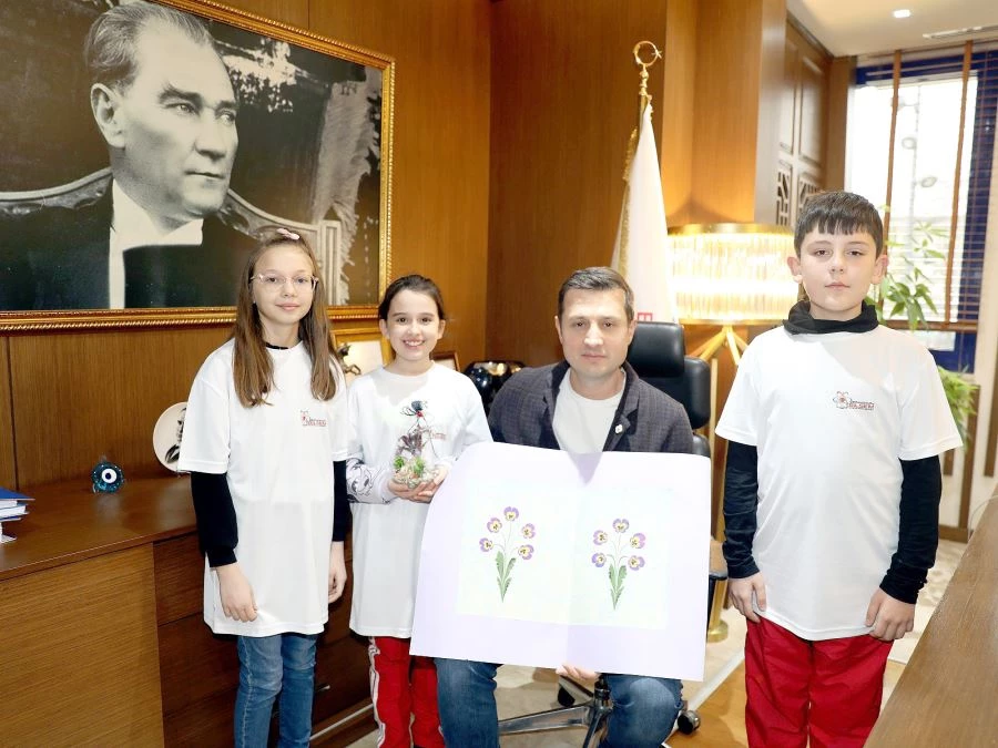 BİLSEM’DEN BAŞKAN AKAY’A ZİYARET