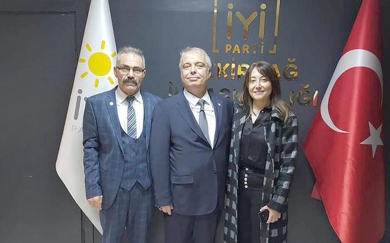 MEHMET ŞAHAN YENİ DÖNEMDE İYİ PARTİ TEKİRDAĞ İL YÖNETİMİNDE YER ALACAK