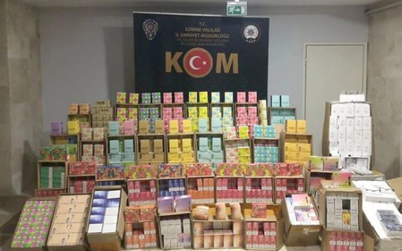 EDİRNE’DE 6 BUÇUK MİLYONLUK KAÇAKÇILIK OPERASYONUNDA 1 TUTUKLAMA