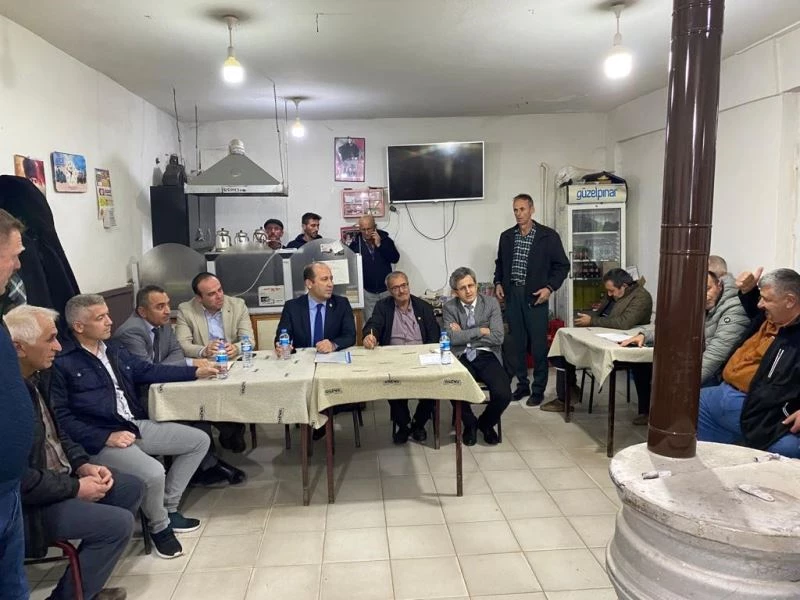 ŞARKÖY’DE ÇİFTÇİ TOPLANTISI