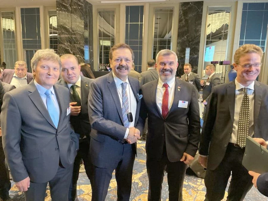 ÇERKEZKÖY TSO BAŞKANI AHMET ÇETİN, TEBD TOPLANTISI