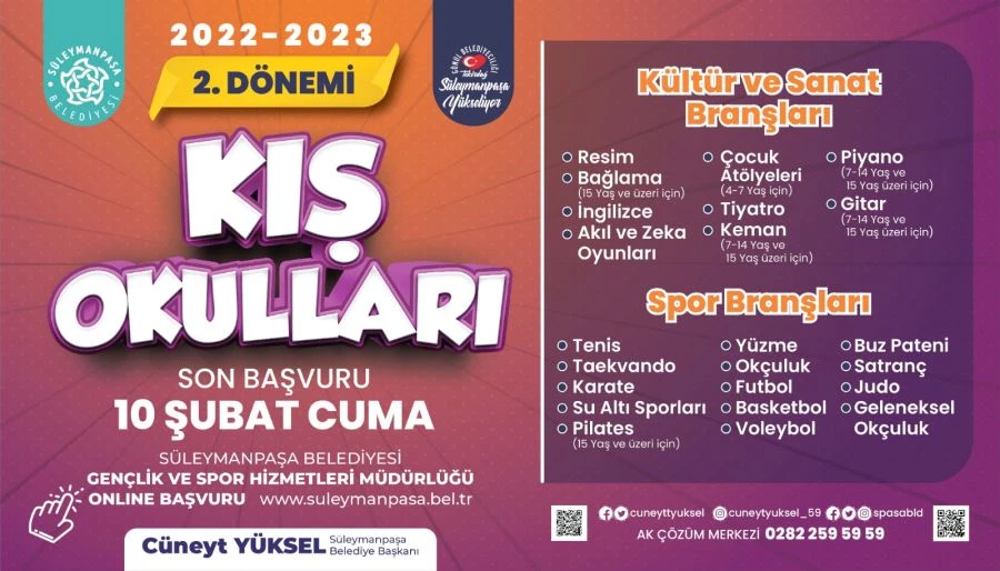 KIŞ OKULU İKİNCİ DÖNEM KAYITLARI BAŞLADI