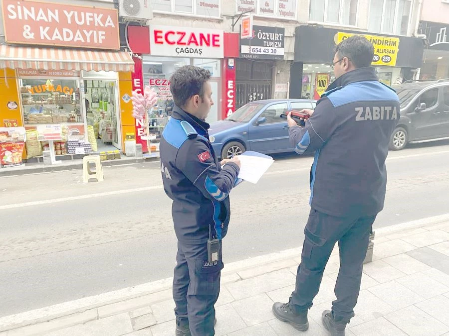 ZABITA EKİPLERİNDEN İLAN VE REKLAM VERGİSİ DENETİMİ