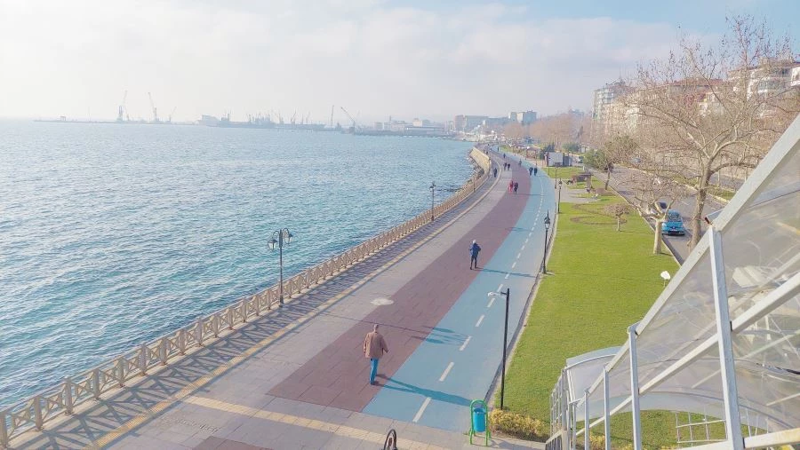 TEKİRDAĞ’A KIŞTAN ÖNCE BAHAR HAVASI GELDİ