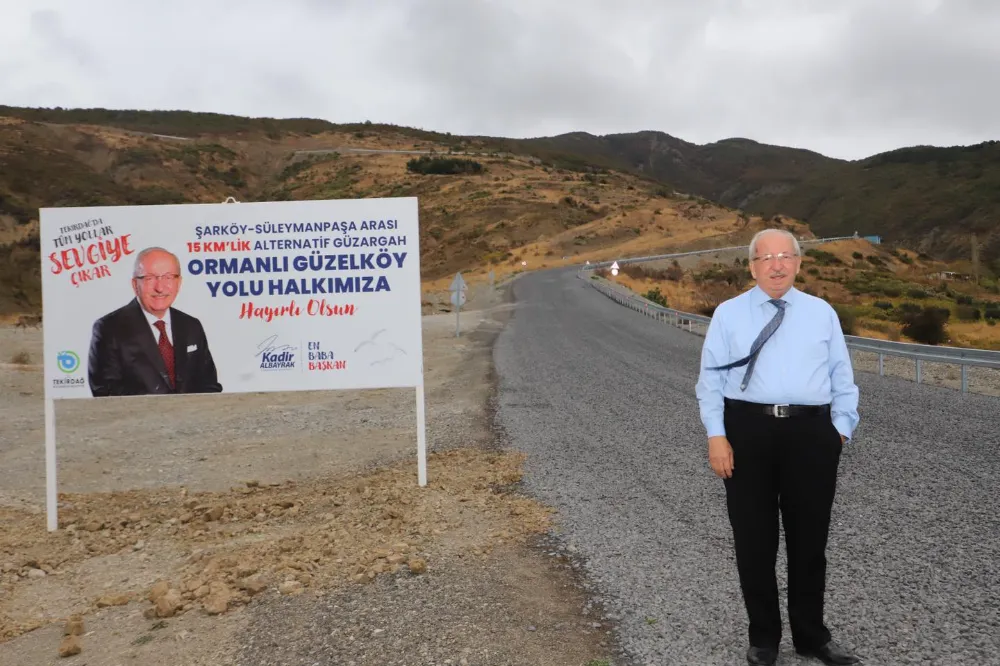 TEKİRDAĞ VE ŞARKÖY’ÜN KADERİNİ DEĞİŞTİRECEK TARİHİ BİR PROJE