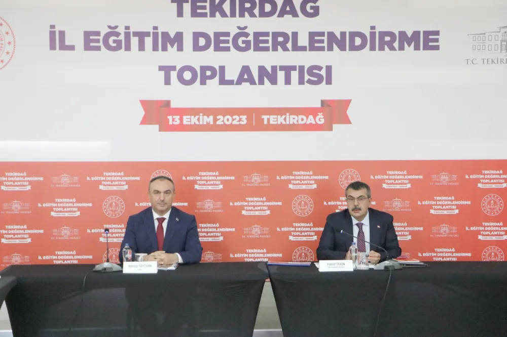MİLLİ EĞİTİM BAKANI TEKİN EĞİTİMDE DEPREM ÖNLEMLERİNİ AÇIKLADI