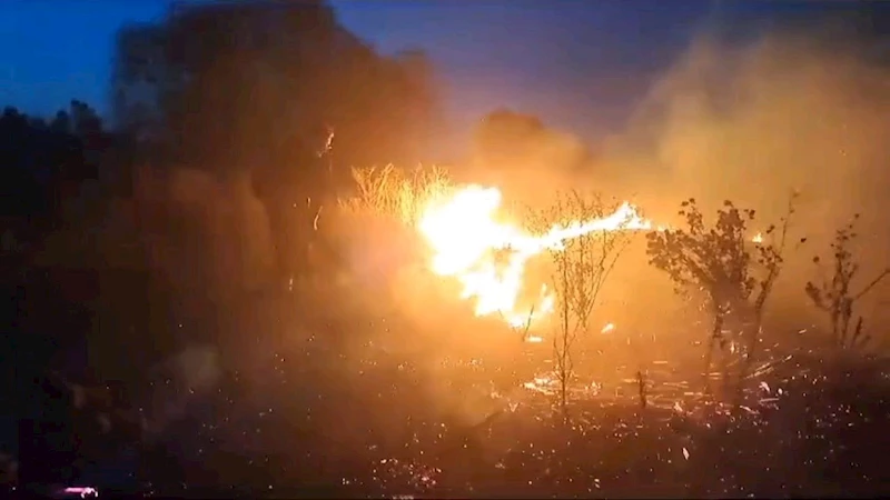 ANIZ YANGINLARI ŞEHİRDE HAVA KİRLİLİĞİNE NEDEN OLDU