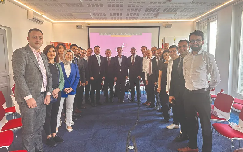 ÇTSO BAŞKANI AHMET ÇETİN PARİS’TE…