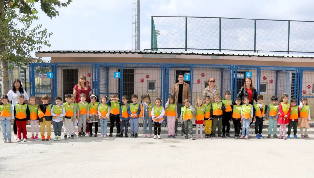 ÇERKEZKÖYLÜ ÇOCUKLARDAN, SEVİMLİ DOSTLARIMIZA ZİYARET