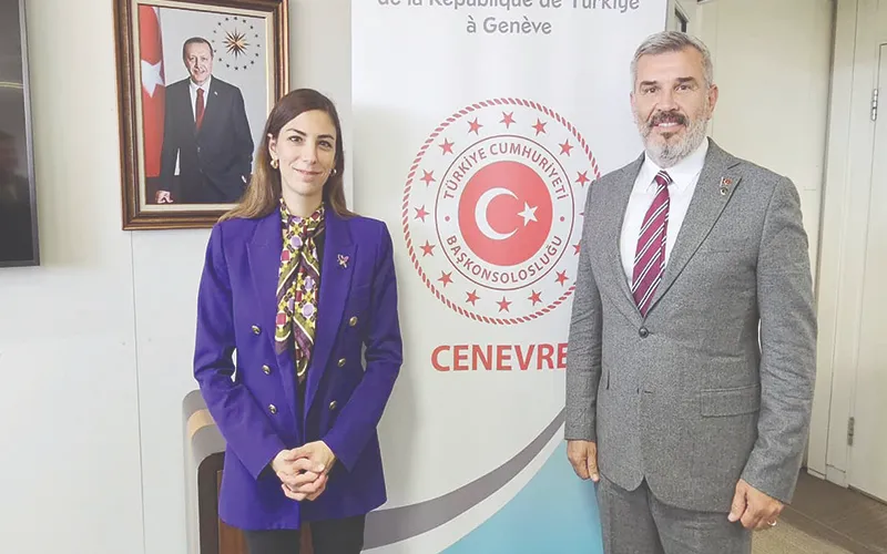 ÇTSO BAŞKANI AHMET ÇETİN CENEVRE’DE