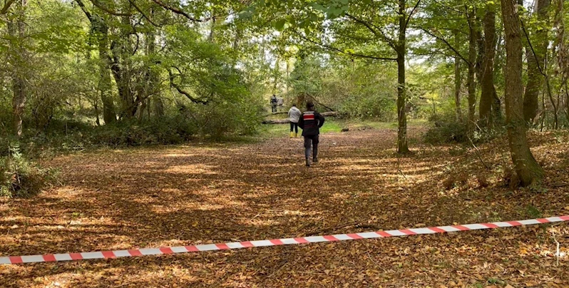 İZİNSİZ SÜLÜK TOPLAYAN ŞÜPHELİ YAKALANDI