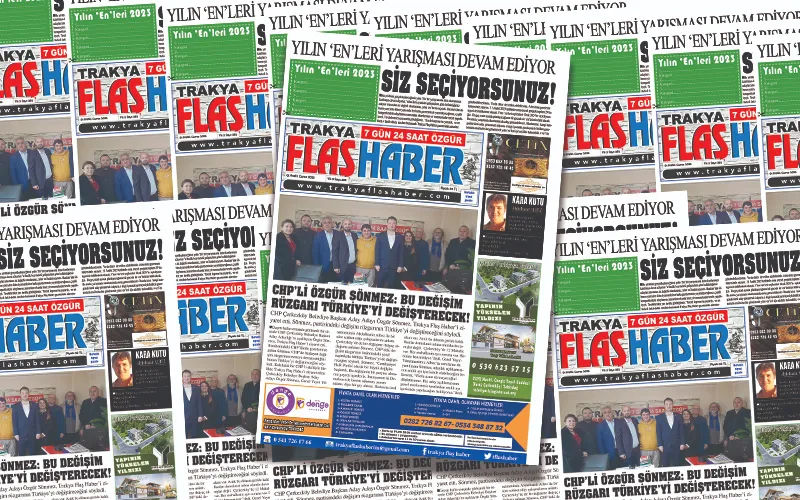 YENİ SAYIMIZ ÇIKTI