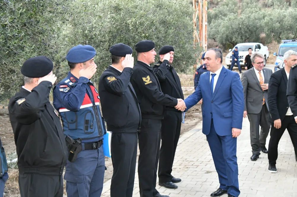 VALİ SOYTÜRK TADİLATTAKİ JANDARMA KARAKOLU’NU ZİYARET ETTİ
