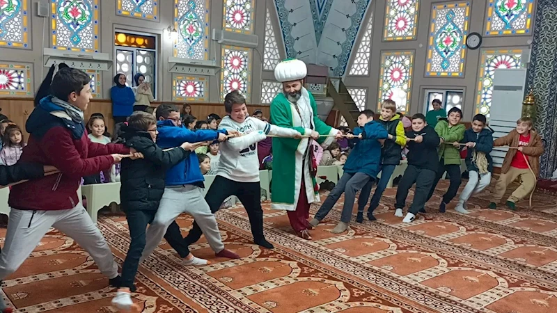 ÇOCUKLAR NASRETTİN HOCA İLE BULUŞTU