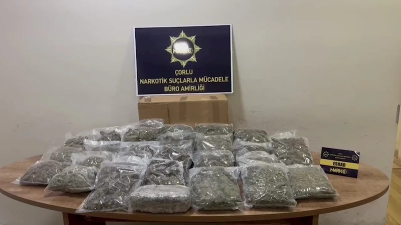 UYUŞTURUCU OPERASYONLARINNDA 18 KİŞİ TUTUKLANDI