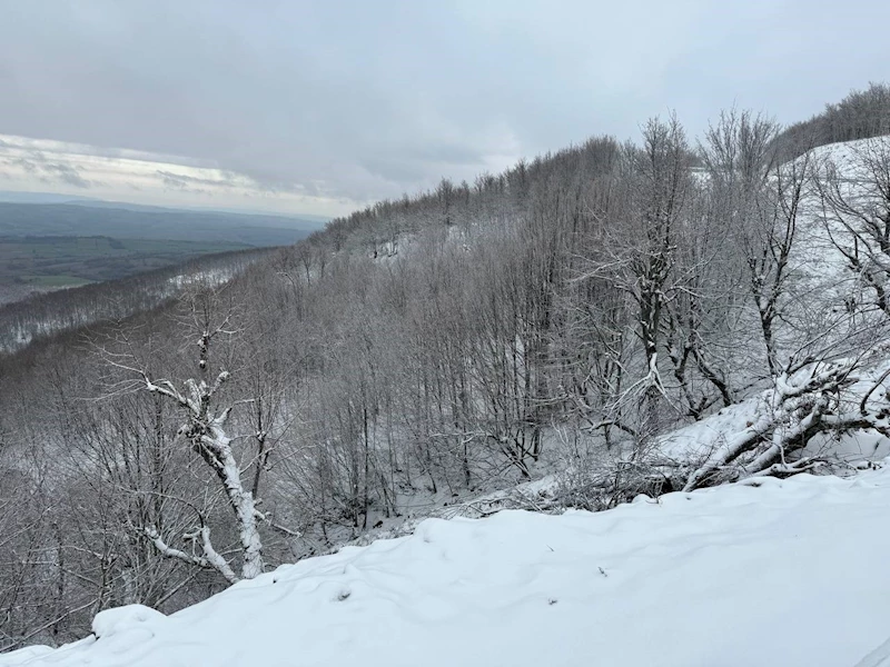 TEKİRDAĞ’IN YÜKSEK KESİMLERİ KARLA KAPLANDI1