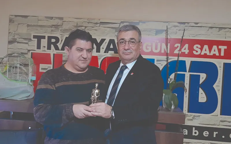 CHP’Lİ A.ADAYI CENGİZ MEMİŞ’TEN TRAKYA FLAŞ HABER’E ZİYARET