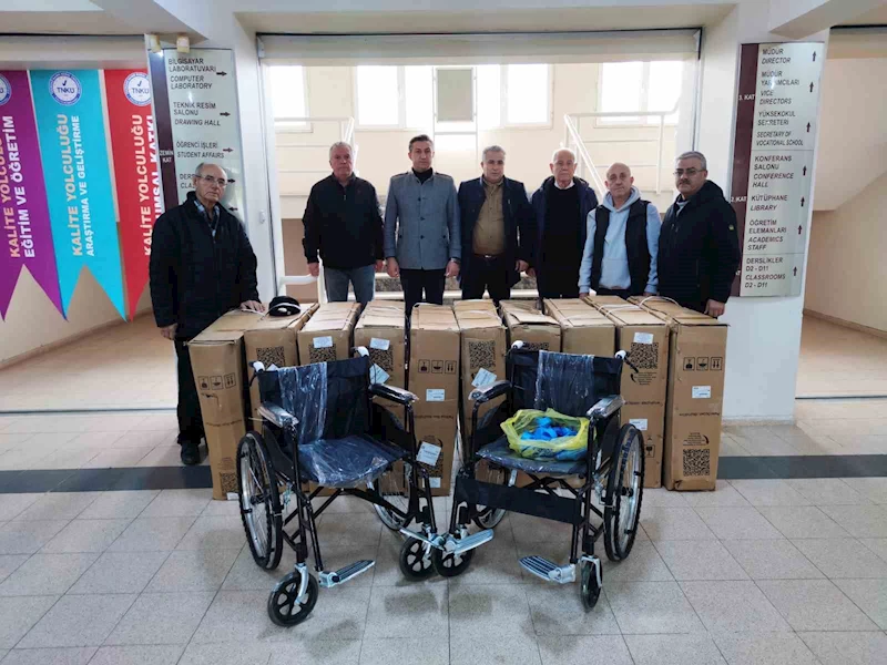 ’MAVİ KAPAK’ SAYESİNDE 12 ENGELLİ DAHA TEKERLEKLİ SANDALYEYE KAVUŞACAK