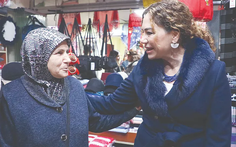 ÇORLU’DA VATANDAŞLARLA BULUŞTU