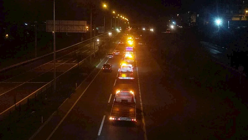 OTO KURTARICILARDAN TERÖRE LANET KONVOYU