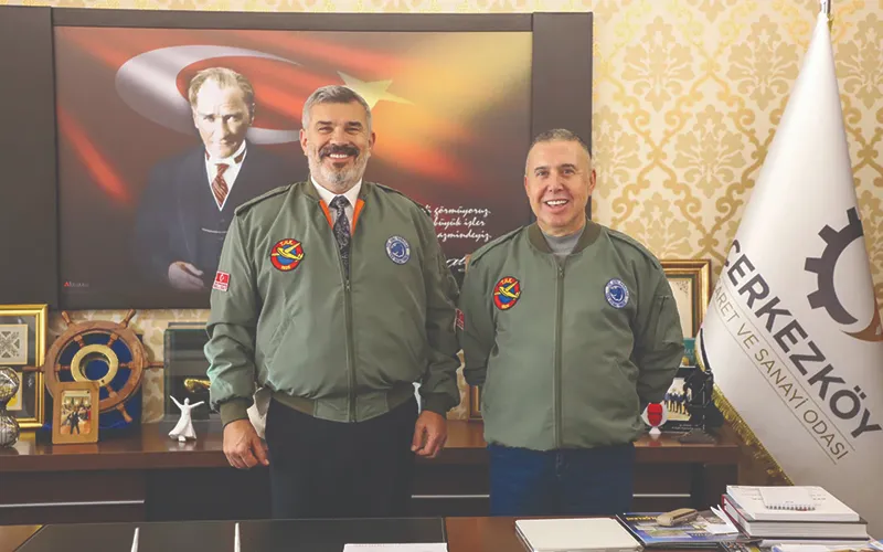 ZİYARETTE THK MONTU GİYDİLER…