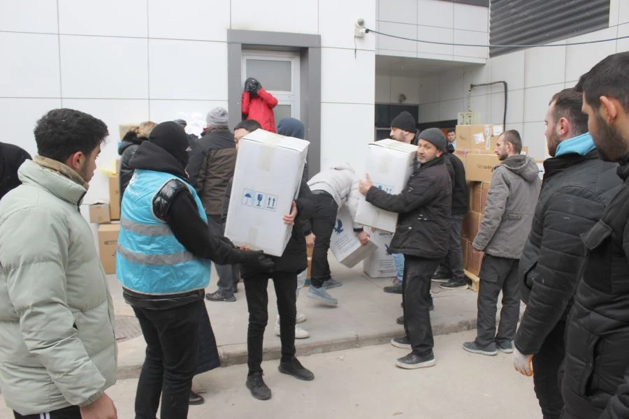 KIRKLARELİ’NDEN DEPREM BÖLGELERİNE İLAÇ DESTEĞİ